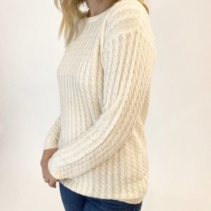 Cashmere Cable Stitch Tunic